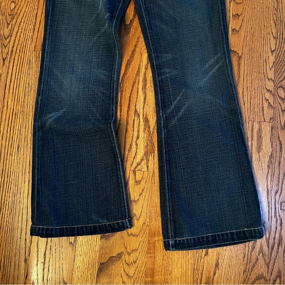 PAPER DENIM & CLOTH • Indigo Low Rise Denim Jeans - Picture 3 of 10